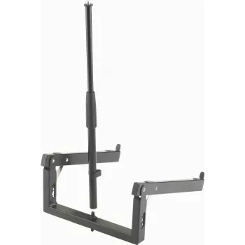 König & Meyer 18872-300-55 Laptop Holder for Omega Keyboard Stand, Black