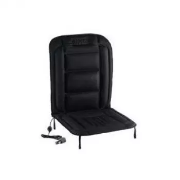 Dometic Waeco MH-40 Heated Seat Cushion, 12V, 3 Heat Levels, Black/Grey, Universal Fit