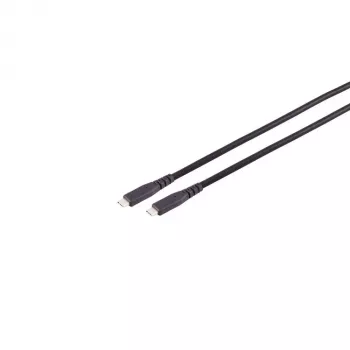 S CONN MAXIMUM CONNECTIVITY 13-57005 USB-C to USB-C Cable, USB 3.2 Gen 2x2, TPE, 0.25 m