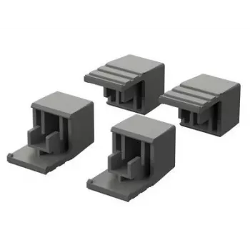 Bopla ULTRAMAS Enclosure Feet, Light Grey, 4 pcs 56012000