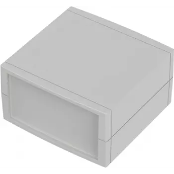 Bopla U 110 26110000 Universal Enclosure, 110 x 107 x 60 mm, Polystyrene (EPS), Grey RAL 7035