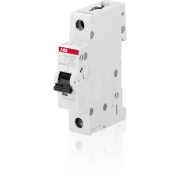 ABB S201M-C10 Miniature Circuit Breaker, 1-Pole, C-Curve, 10 A, 10 kA, 230/400 V AC 2CDS271001R0104