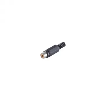 S CONN maximum connectivity RCA Coupler Female to Female, Black 51500-S