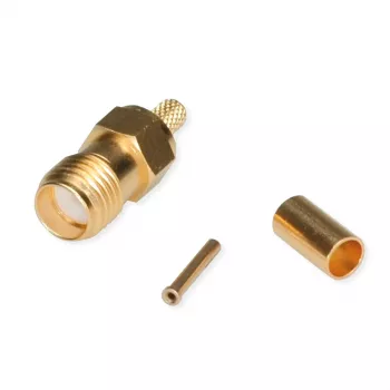 Telegärtner J01151A0051 G7 Coaxial Plug for RG-316/U, Stainless Steel