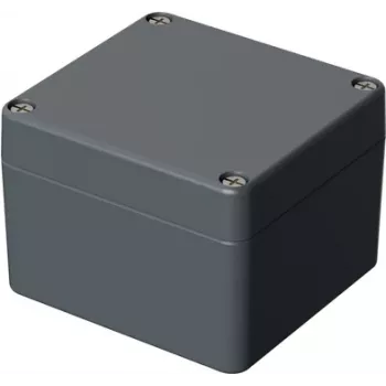 BOPLA Universal Enclosure Aluminium Silver Grey (RAL 7001) 75 x 80 x 57 A 105 01105000.MT1