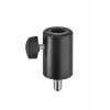 König & Meyer 66370-000-55 Mini TV Pin Adapter M10 External Thread Black