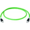 Telegärtner L80404A0005 7.5m Cat6a S/FTP (S-STP) Green Network Cable