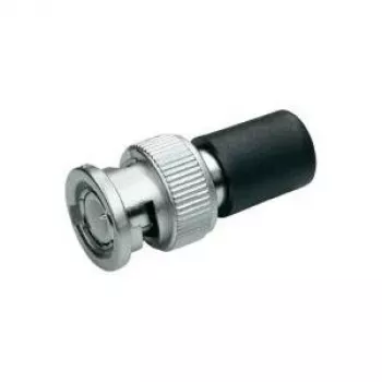 Telegärtner J01006A1373 BNC 93 Ohm Coaxial Connector, Male, Crimp/Solder, Nickel-Plated Brass
