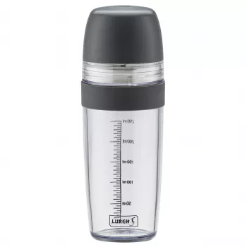 Lurch Shaker Grey 250 ml Dressing Shaker with Measuring Scale 10023
