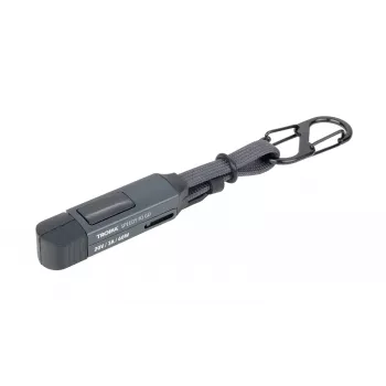 TROIKA SPEEDY TO GO Keychain with Shopping Cart Chip - Titanium CBL60/TI