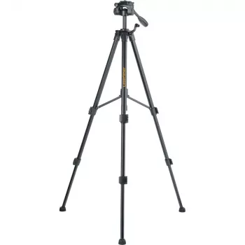 Laserliner FixPod 155 cm Tripod, Max Working Height 155 cm, Aluminium, Black 090.132E