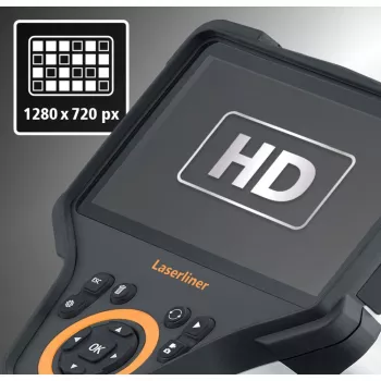 Laserliner 082.282A Inspection Camera Probe with 6 mm Diameter and 1.5 m Length
