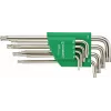 Stahlwille 10771/8 Ball-End Torx L-Key Set, 8 Pieces (T9-T40) 96432700