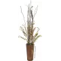 EUROPALMS Artificial Eucalyptus Branch, Yellow-Green, 110cm 82505622