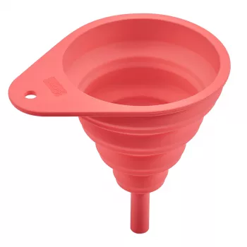 LURCH Collapsible Silicone Funnel Wild Berry 70278