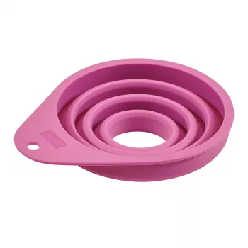 LURCH Collapsible Silicone Funnel Grape 70279