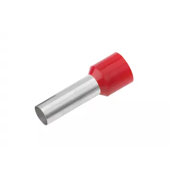 Cimco 187009 Wire End Ferrule 1 mm² Partially Insulated Red 100 pcs