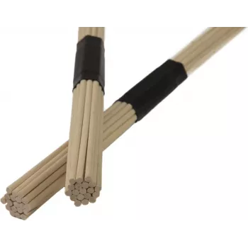 DIMAVERY DDS-Rods Maple Drum Rods, 19 Dowels, Rubber Handle, 405 mm, Pair 26070380