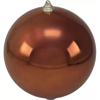 EUROPALMS Decorative Ball 20cm, Copper (8350126D)