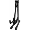 Dimavery A-Frame Guitar Stand for Acoustic, Electric and Bass Guitars - Foldable Steel with Foam Padding, Black 26348048