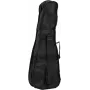 Dimavery Soft Bag for Concert Ukulele, 3 mm Padding, Black 26342007