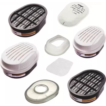 Dräger X-plore Bayonet Combination Filter A1B1E1K1 Hg P3 RD (Pack of 2) 6738817