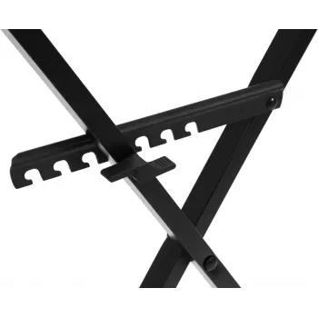 DIMAVERY SL-4 Keyboard Stand X-Frame Steel Black 26702063