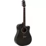 Dimavery STW-90 Dreadnought Acoustic Guitar, Vintage Black 26245082
