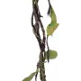 EUROPALMS Peat Myrtle Garland with LEDs, White, 180 cm 83330308