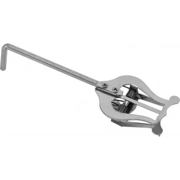 DIMAVERY Marching Lyre for Trumpet, Nickel-Plated Metal, Clamp-On, Silver 26600540