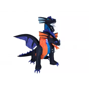 EUROPALMS Halloween Inflatable Dragon Figure, 208cm 83316157