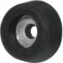 ACCESSORY Gummifuß klein mit Stahlring (3000130A) - Rubber Foot Small with Steel Ring, Black
