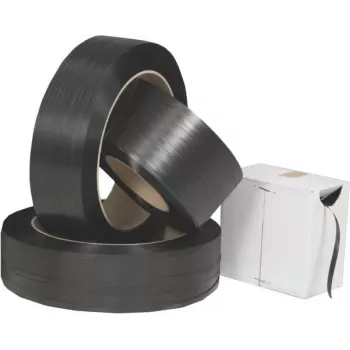 Banholzer & Wenz PP Strapping Band Small Roll Pack 12.7 mm, 4 Rolls x 700 m, 62 mm Core (30311)