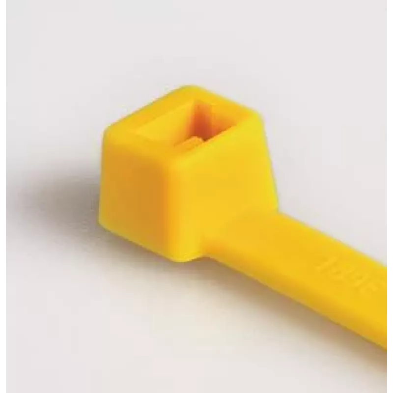 HellermannTyton T30R Yellow Cable Tie 150 x 3.6 mm, PA66, 100 pcs (116-01814)