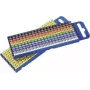 HellermannTyton 561-02100 Self-Adhesive Cable Clips, Multicolor, 200 Pieces
