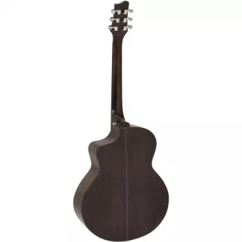 DIMAVERY STW-50 Western Guitar, Brown 26245087