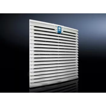Rittal Outlet Filter for SK 3237.1xx Filter Fans, G3, IP54, 204 x 204 mm, Light Grey 3237208
