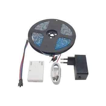 SYNERGY21 QuinLED dig2GO Portable Digital LED Bundle with RGBW Strip, Power Controller and Power Supply S21-LED-JT230011