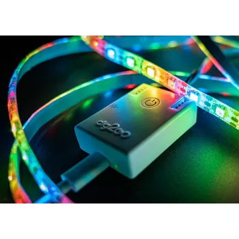 SYNERGY21 QuinLED dig2GO Portable Digital LED Bundle with RGBW Strip, Power Controller and Power Supply S21-LED-JT230011