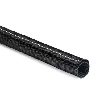 HellermannTyton Helawrap HWPP Cable Protection Sleeve, 12-15 mm Bundle, 25 m, White/Black 170-01109