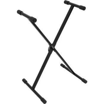DIMAVERY SL-2EU Keyboard Stand X-Style, Height-Adjustable, Foldable, Black 26702069