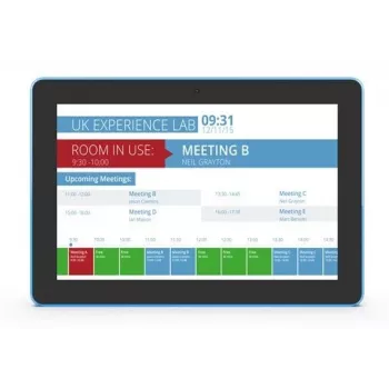ALLNET MeetTwo-101B 10.1 inch Meeting Room RGB LED Tablet RK3576 Android 16 NFC/RFID Black