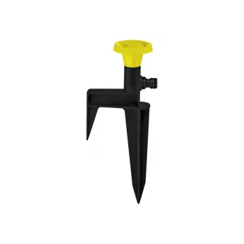 Kärcher CS 90 SPIKE Circular Sprinkler with Ground Spike, 90 m² Coverage, 10.7 m Spray Diameter, 360° Rotation, Click System 2.645-024.0