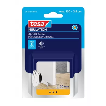 tesamoll UNIVERSAL Door Seal Tape White 38 mm x 1 m (05422-00100-01)