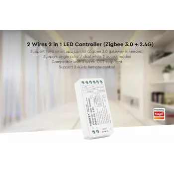 SYNERGY21 Synergy 21 Controller CCT 2 wires Zigbee*Milight/Miboxer* (LC2-ZR)