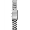 Zeppelin Steel Bracelet Silver 22 mm Watch Band