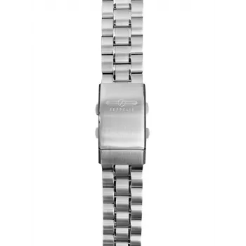 Zeppelin Steel Bracelet Silver 22 mm Watch Band