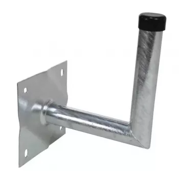 WEIß WHS250048FZ Wall Bracket Steel 250 mm White (39017)