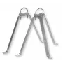 WEIß MHZ4060 Wall Mount Set Steel 40cm (39064)
