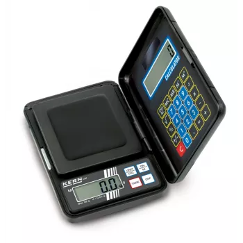 KERN CM 320-1N Pocket Scale, 320 g Capacity, 0.1 g Readability, Black